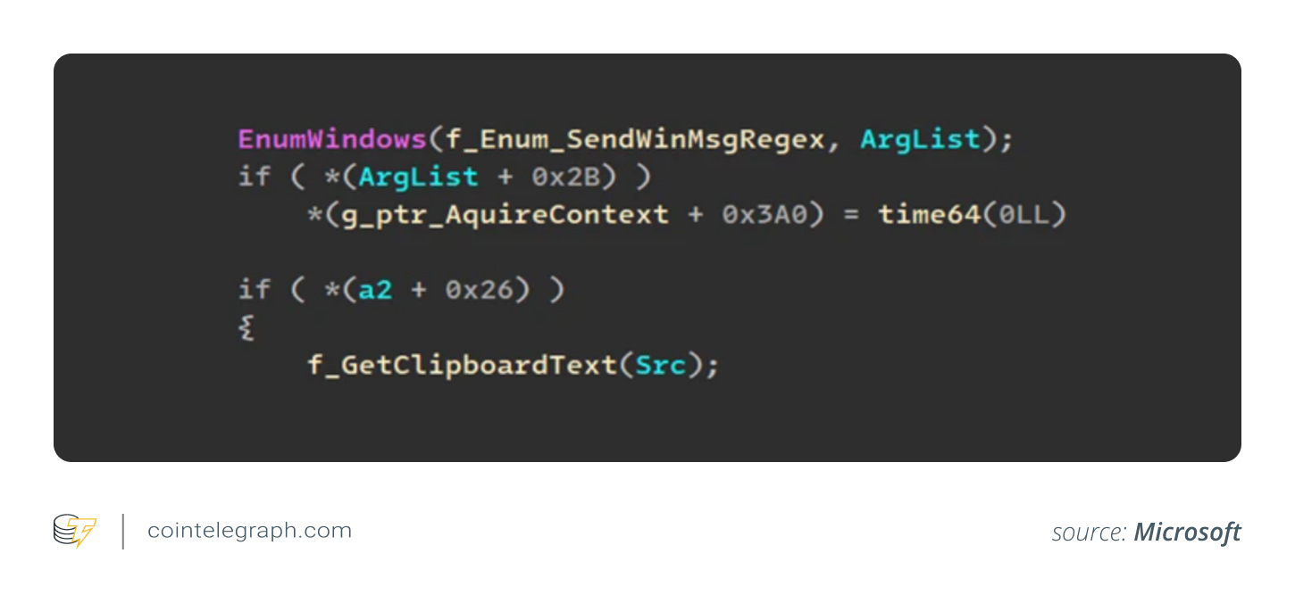 Access clipboard data